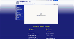Desktop Screenshot of frostlinks.com